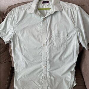 UNTUCKit Mint Green Casual Button-Down Shirt